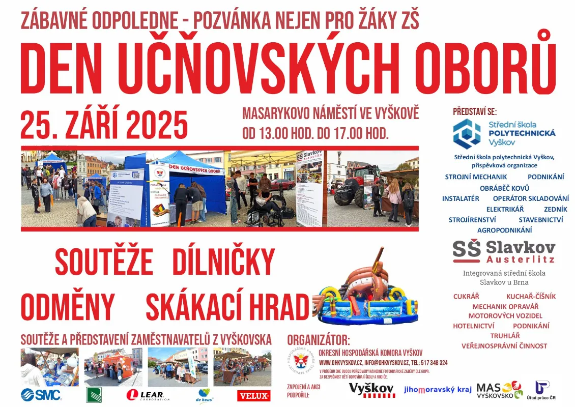 Den učňovských oborů 25. 9. 2025