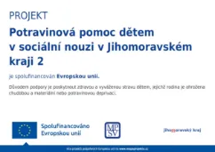 POTRAVINOVÁ POMOC DĚTEM V SOCIÁLNÍ NOUZI V JIHOMORAVSKÉM KRAJI 2