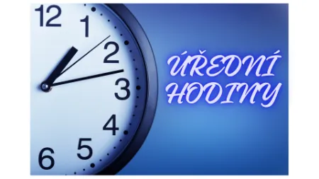 ÚŘEDNÍ HODINY V DOBĚ HLAVNÍCH PRÁZDNIN