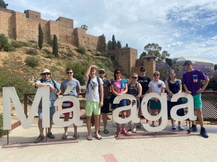 Pod maurskou pevností Alcazaba 
