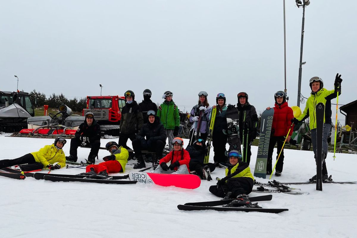 Předvánoční lyžování na Stupavě 